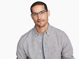 James in Brushed Navy, thumbnail 2